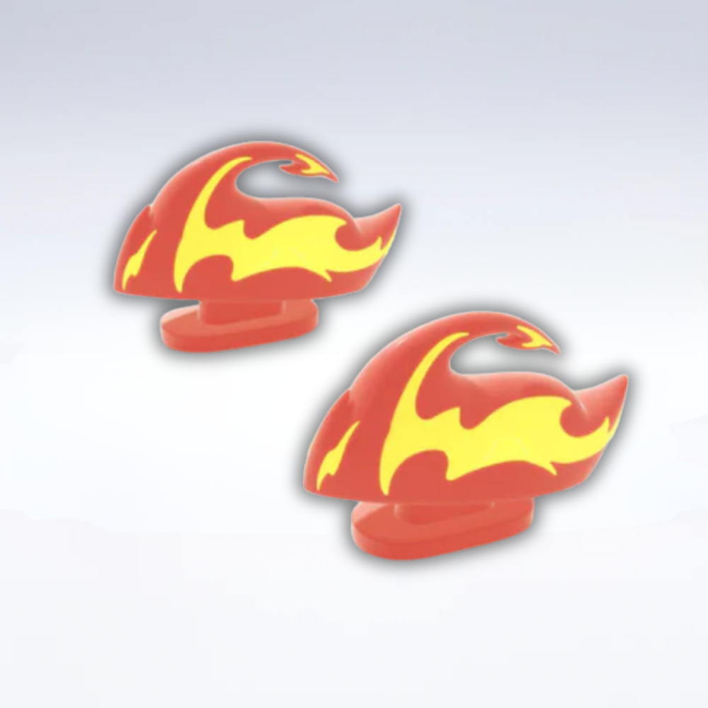 Aletas Neon Dragon Red