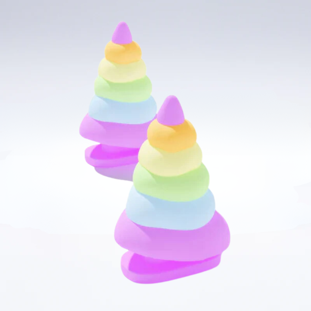 Aletas Neon Unicornio